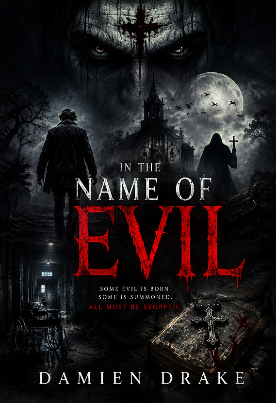 In the Name of Evil by Damien Drake — featured book