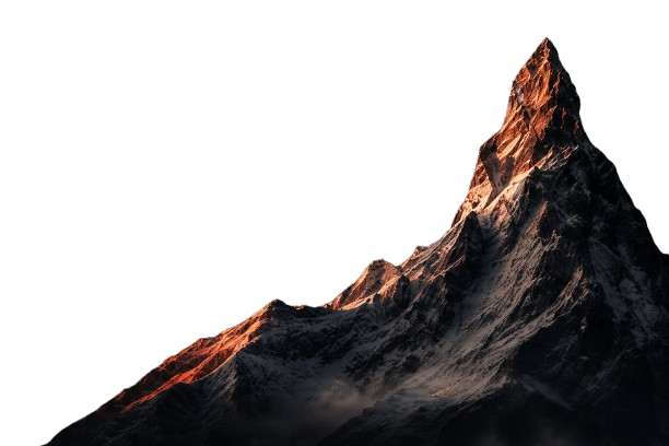Mountain landscape representing a powerful and lasting author voice